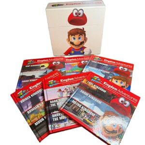 Super Mario Odyssey Kingdom Adventures Box Set 6 Hardcover Books Prima Games